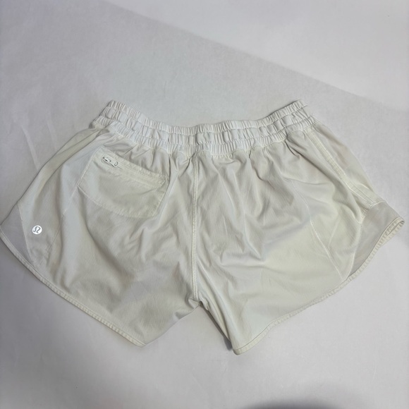 Lululemon white athletic shorts - Picture 6 of 8